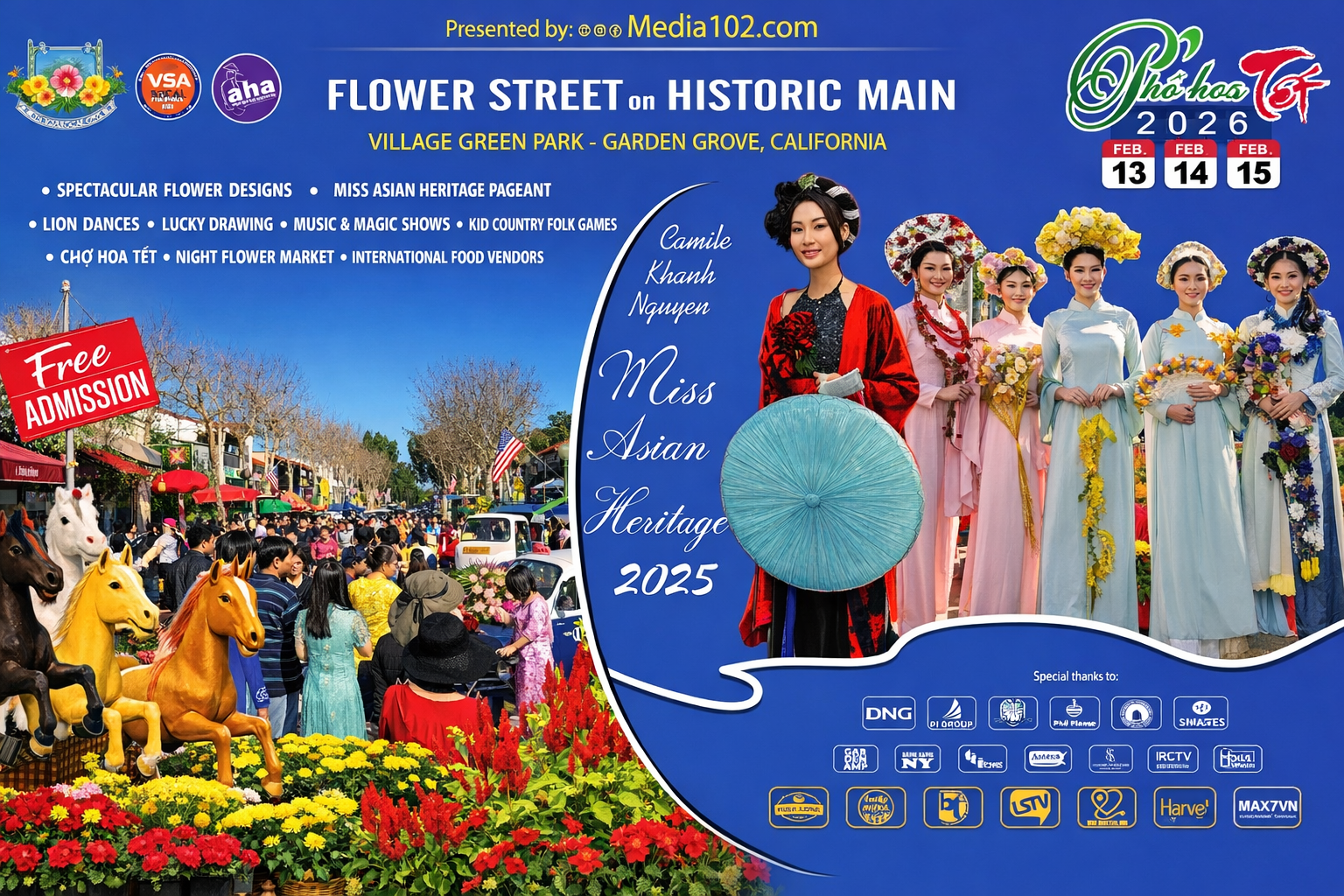 Flower Street - Tết 2026-Event Activities
